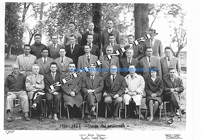 1960-61 personnels